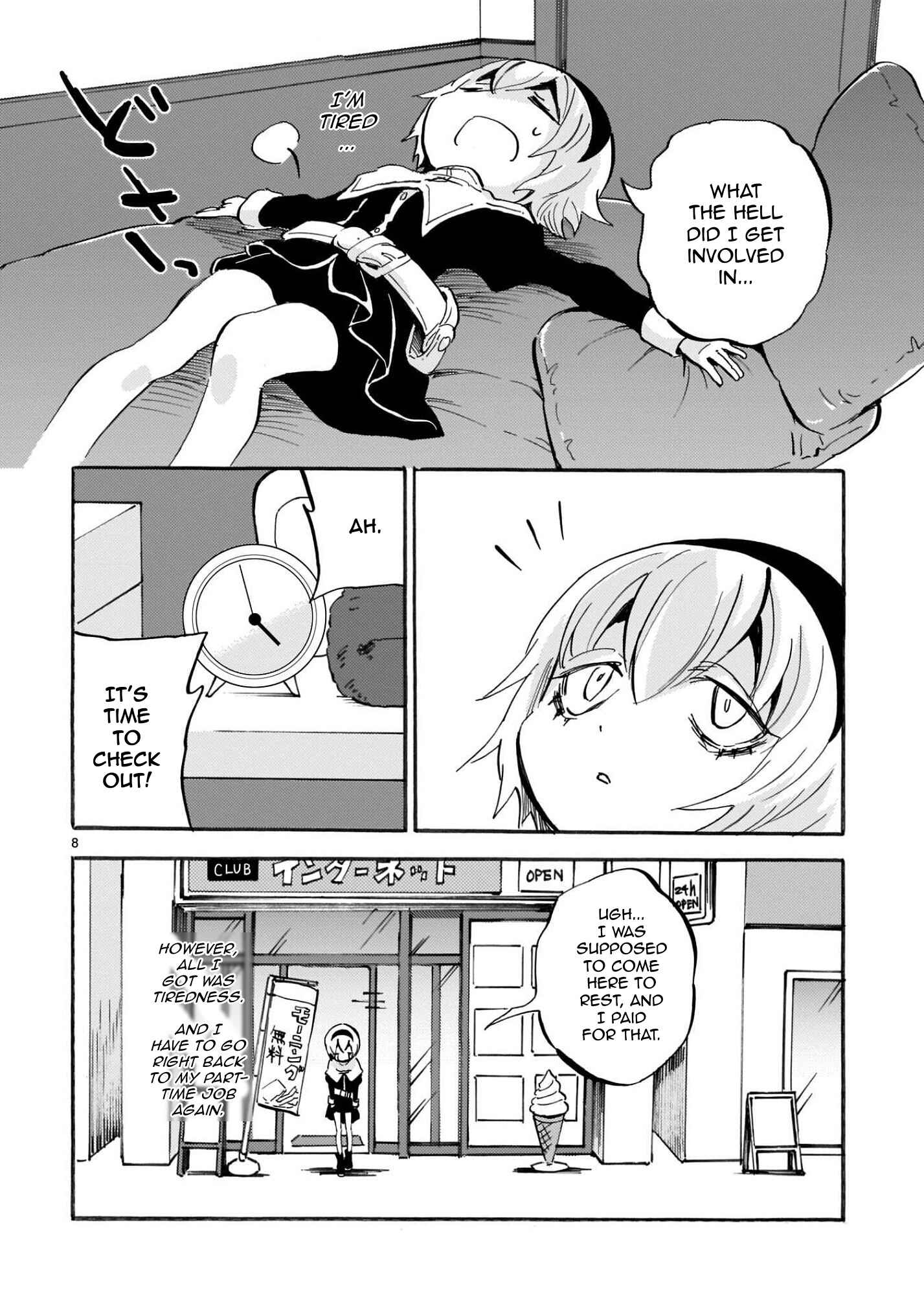 Page 8 Chapter 163 Jashin-chan Dropkick