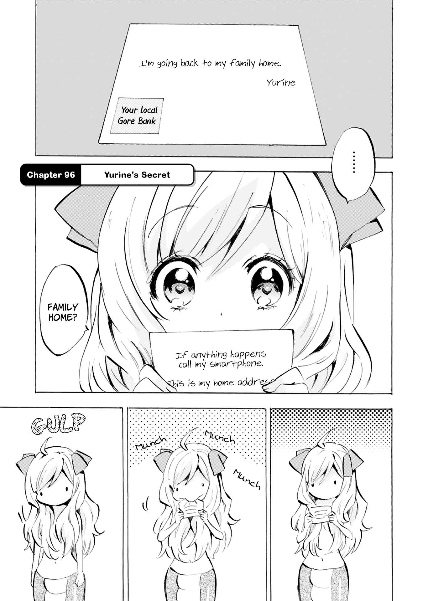 Page 1 Chapter 96 Jashin-chan Dropkick
