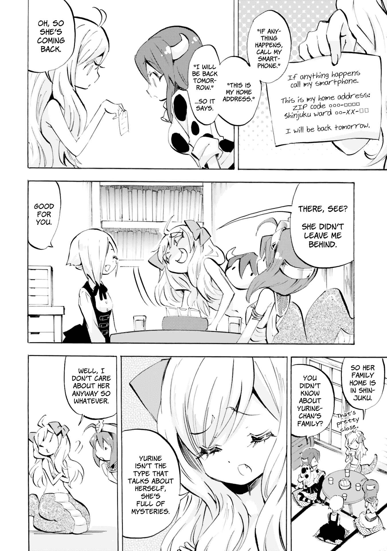 Page 4 Chapter 96 Jashin-chan Dropkick