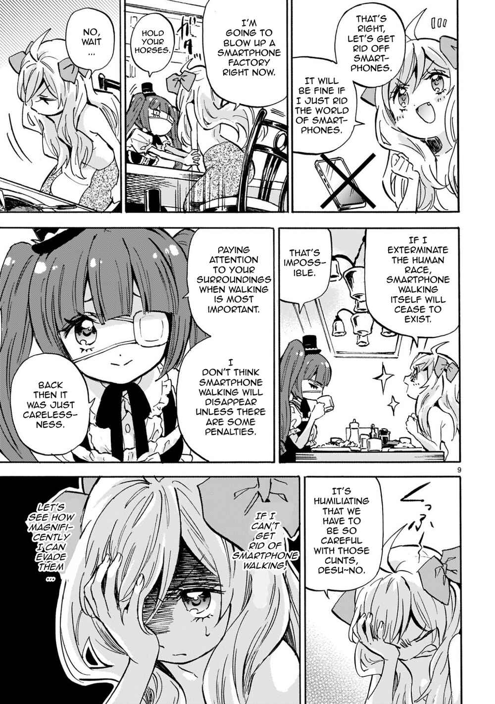 Page 9 Chapter 224 Jashin-chan Dropkick