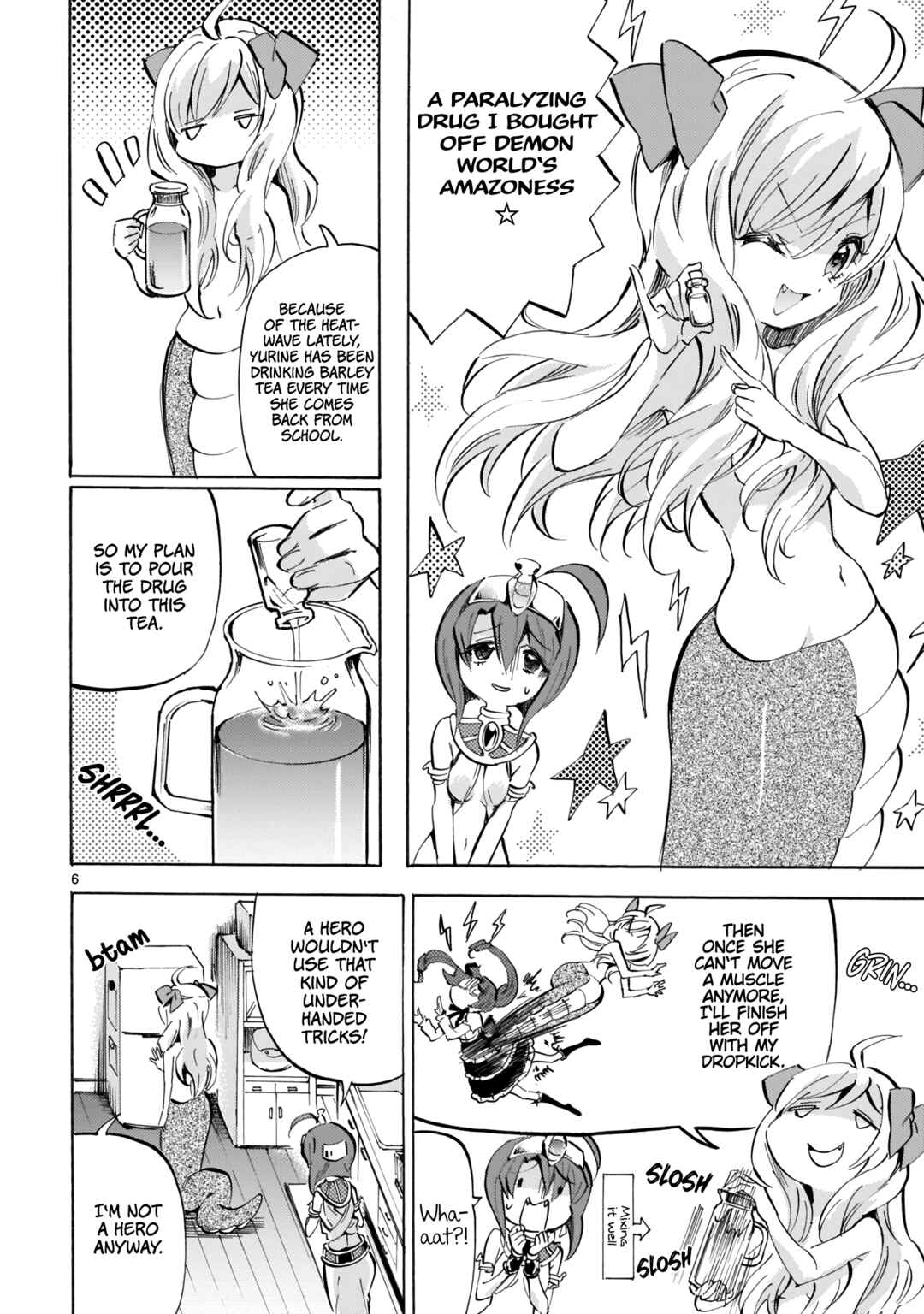 Page 6 Chapter 124 Jashin-chan Dropkick