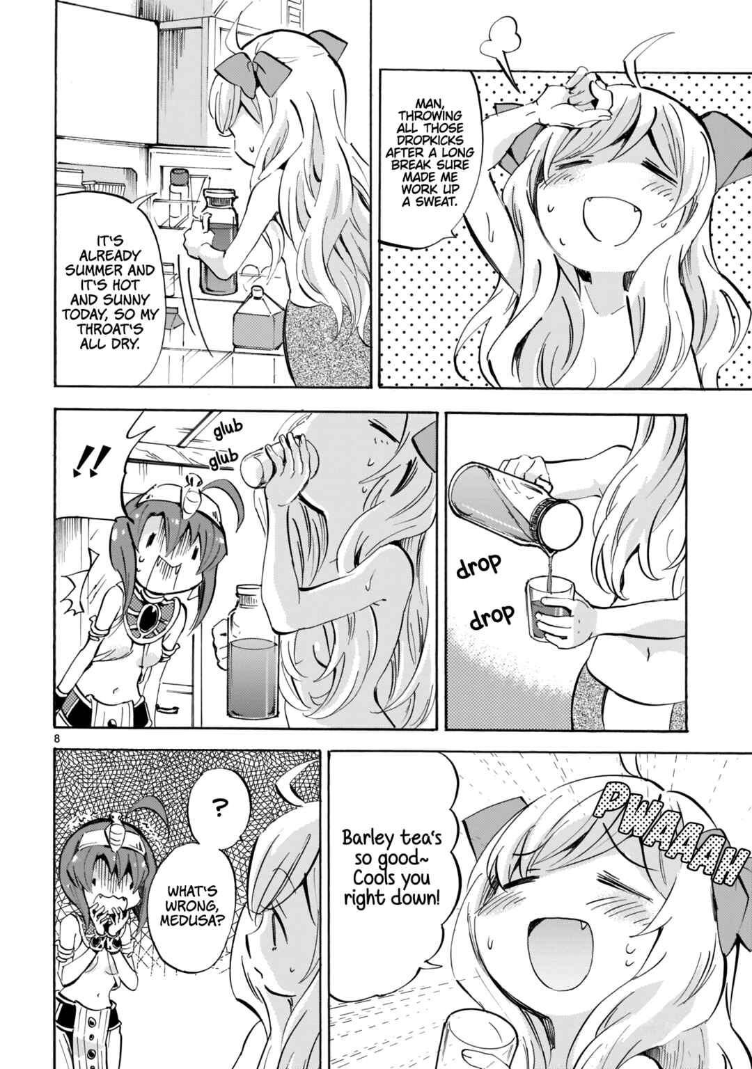 Page 8 Chapter 124 Jashin-chan Dropkick