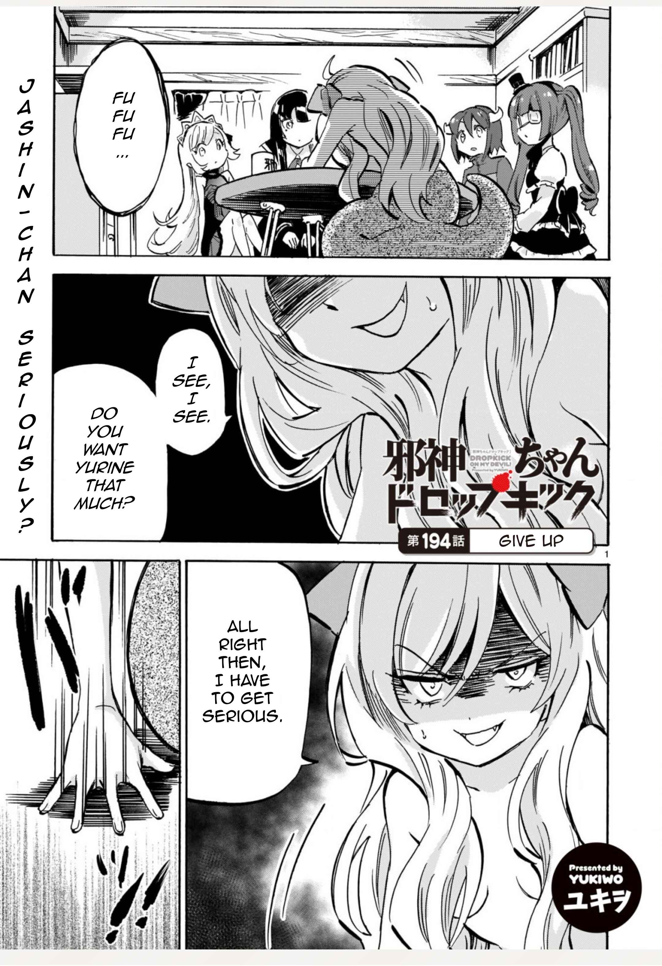 Page 1 Chapter 198 Jashin-chan Dropkick