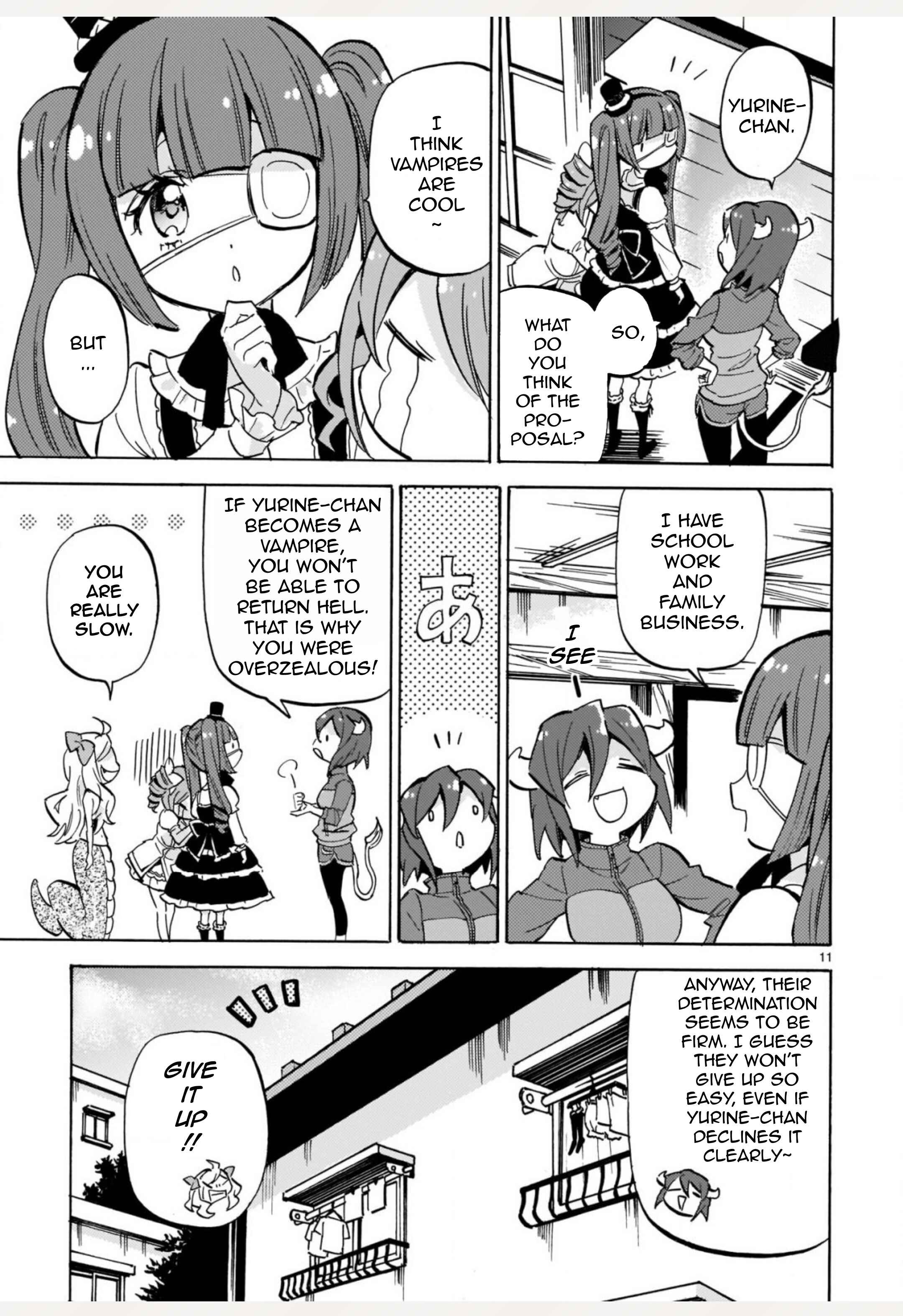 Page 11 Chapter 198 Jashin-chan Dropkick