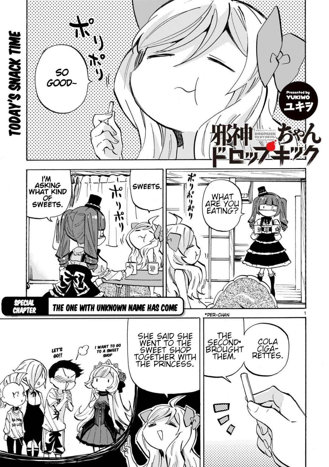 Page 1 Chapter 285 Jashin-chan Dropkick