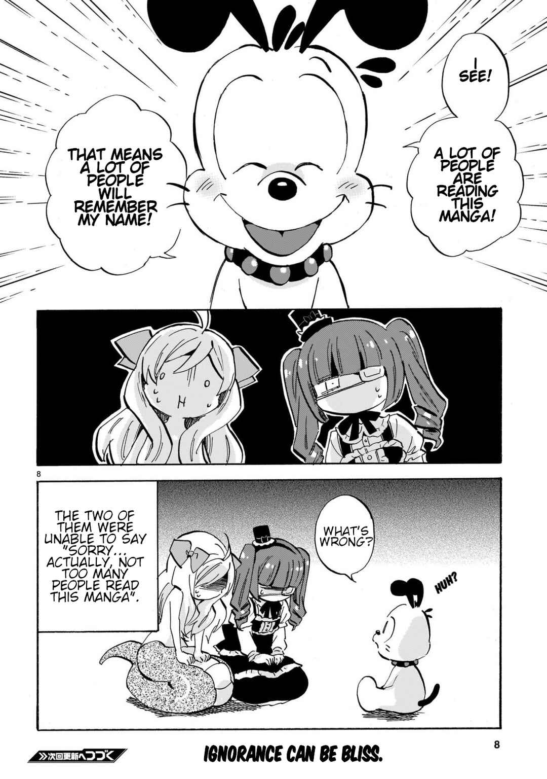 Page 8 Chapter 285 Jashin-chan Dropkick