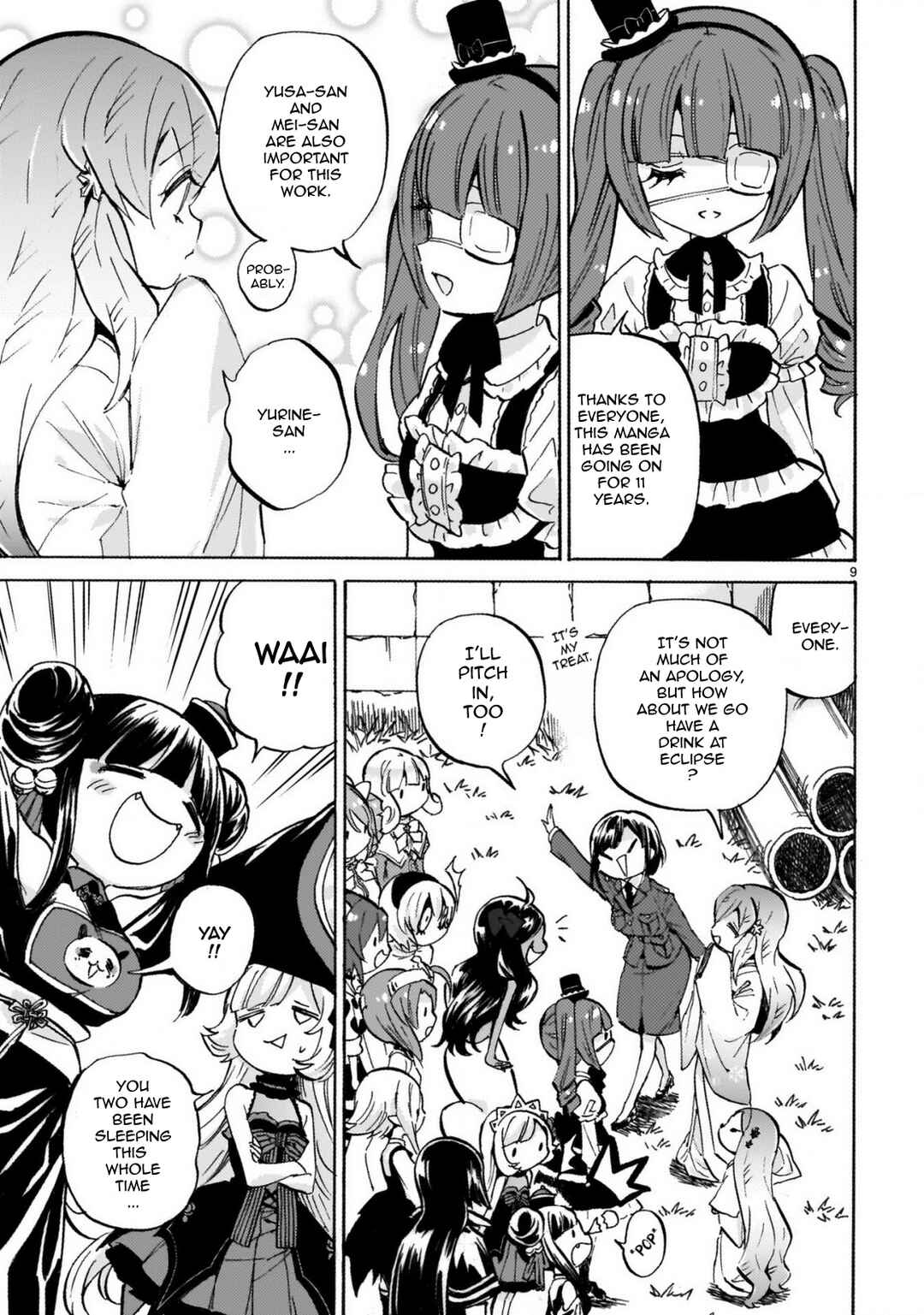 Page 9 Chapter 239 Jashin-chan Dropkick