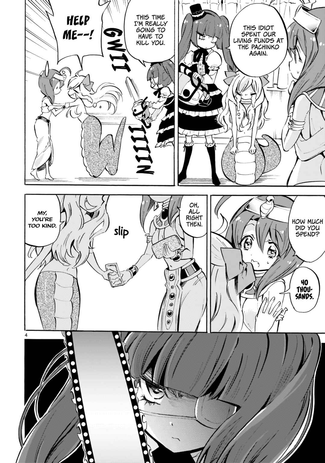 Page 4 Chapter 115 Jashin-chan Dropkick