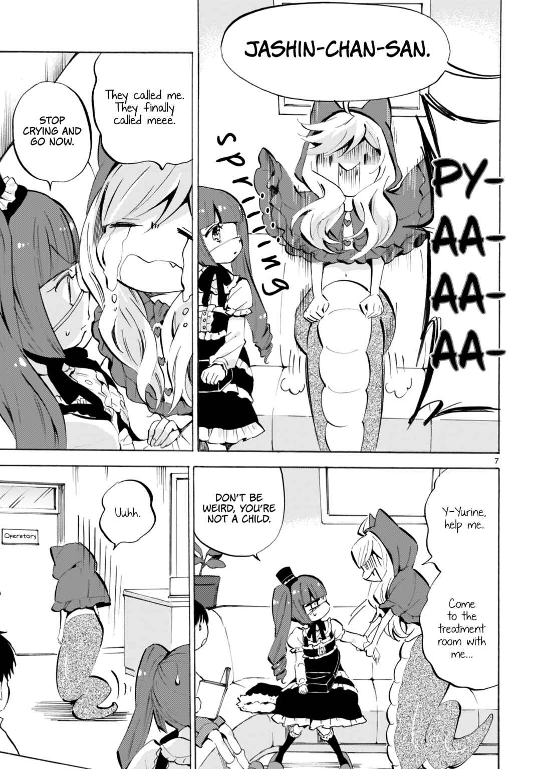 Page 7 Chapter 110 Jashin-chan Dropkick