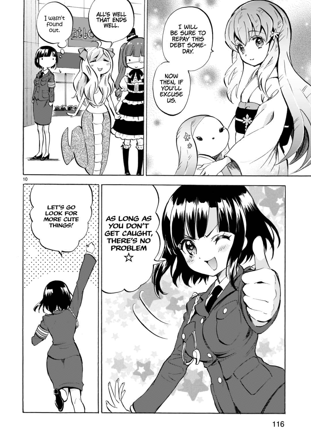 Page 10 Chapter 118 Jashin-chan Dropkick