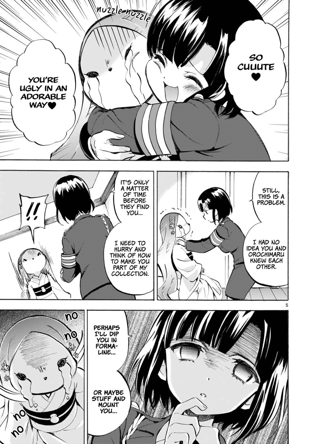 Page 5 Chapter 118 Jashin-chan Dropkick