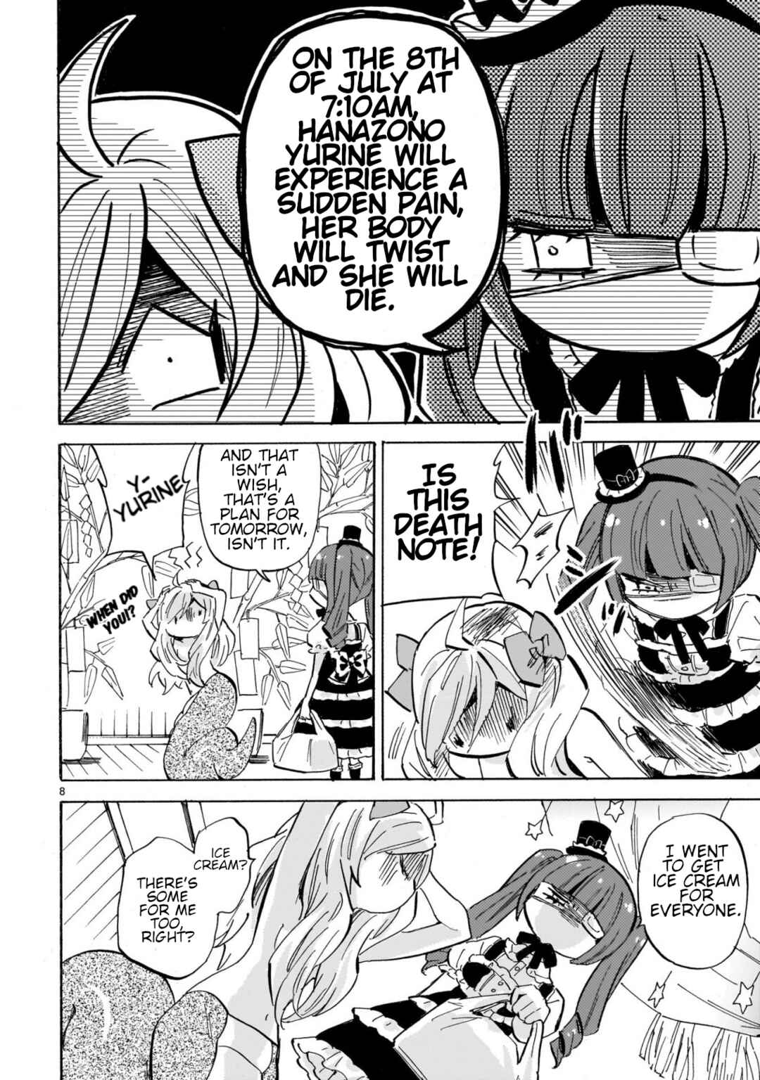 Page 8 Chapter 282 Jashin-chan Dropkick