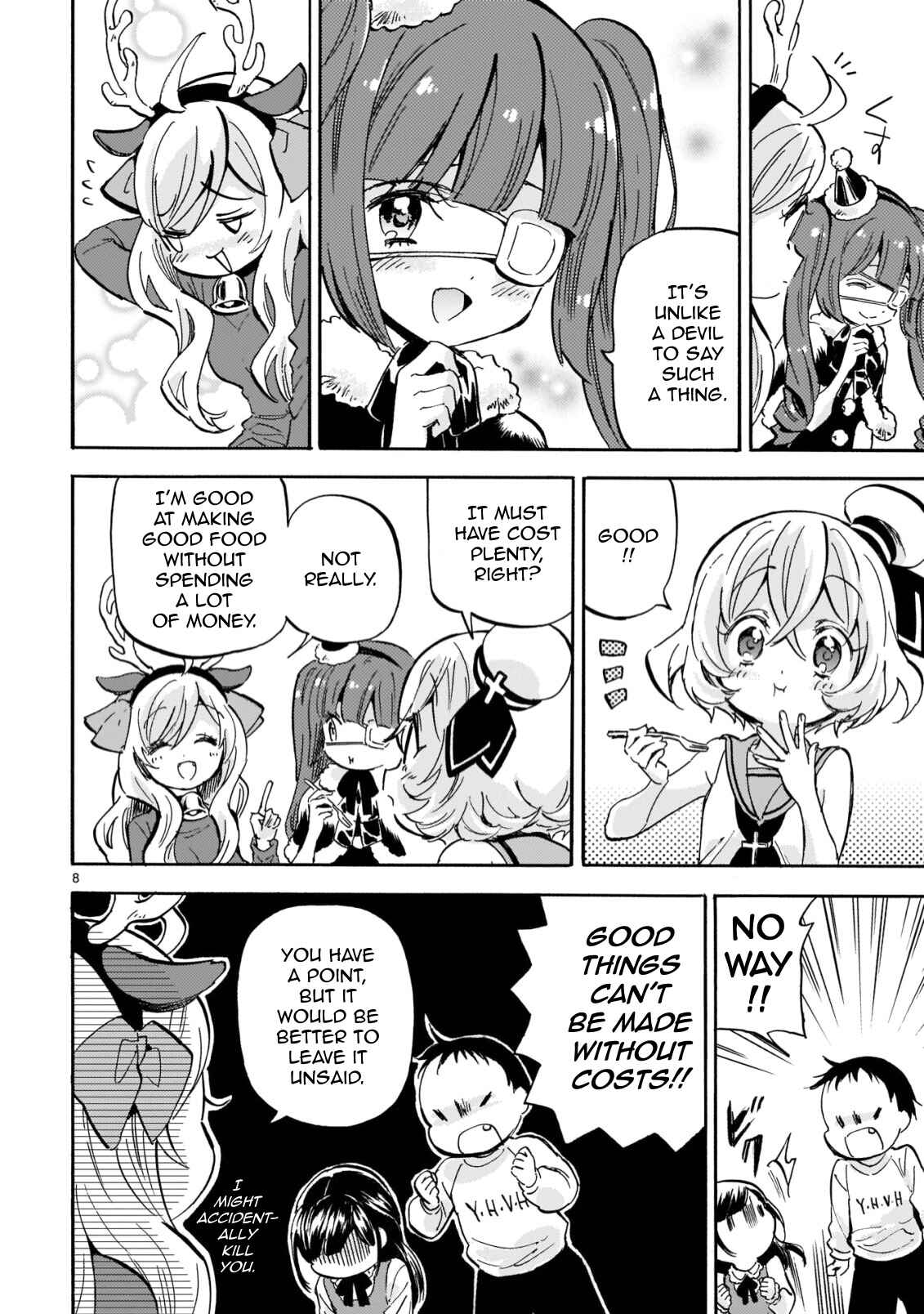 Page 8 Chapter 210 Jashin-chan Dropkick