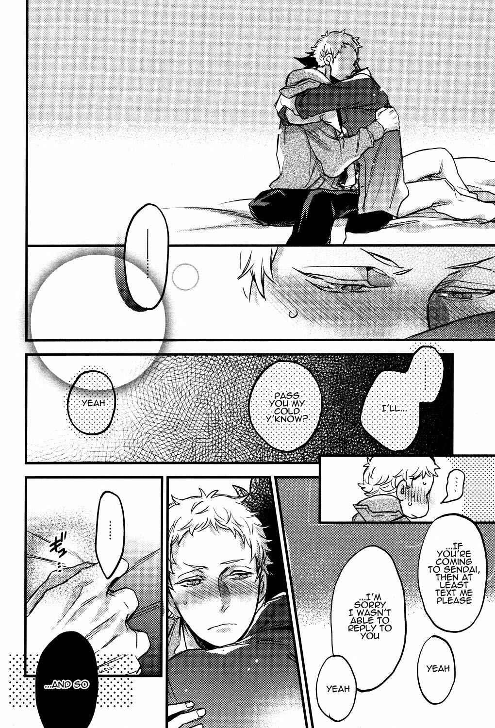 Page 38 Chapter Unknown_958f Haikyu!! - UNDER THE SKIN (Doujinshi)