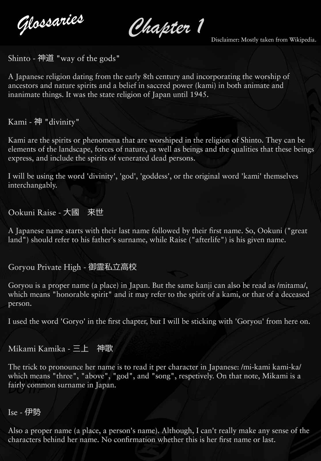 Page 41 Chapter 3.2 Raise Kamika