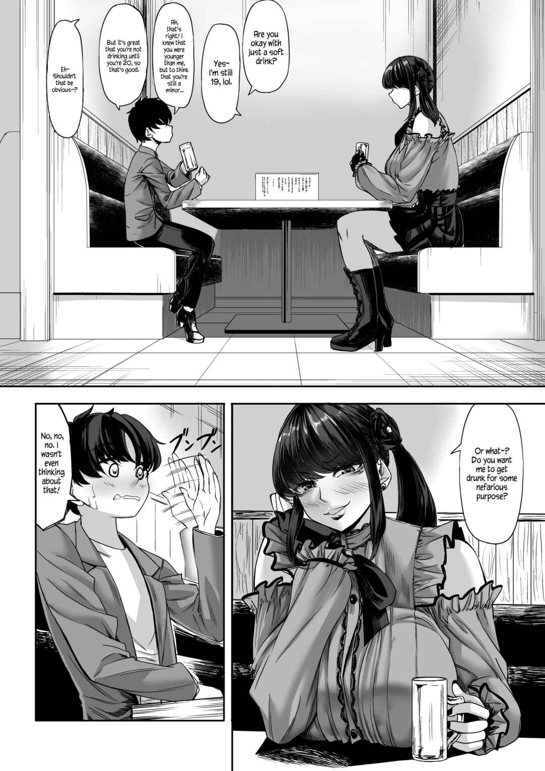 Page 7 Chapter Unknown_7bdd Shinchou 211cm no Jirai-kei Joshi ni Nerawarete Mou Nigerarenai