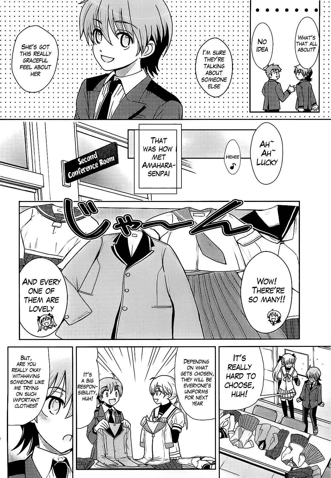 Page 4 Chapter 0 Amahara-kun+