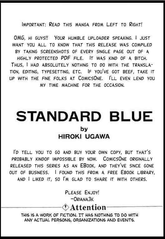 Page 2 Chapter 0 Standard Blue