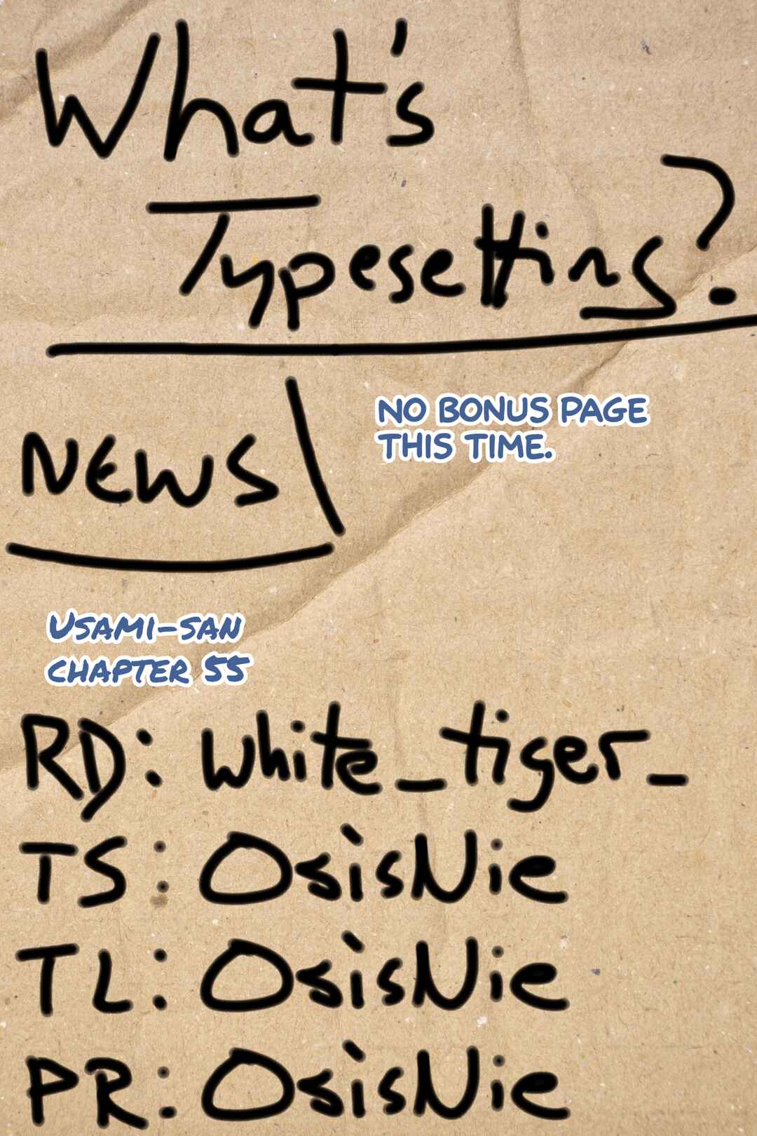 Page 9 Chapter 55 Usami-san wa Kamawaretai!