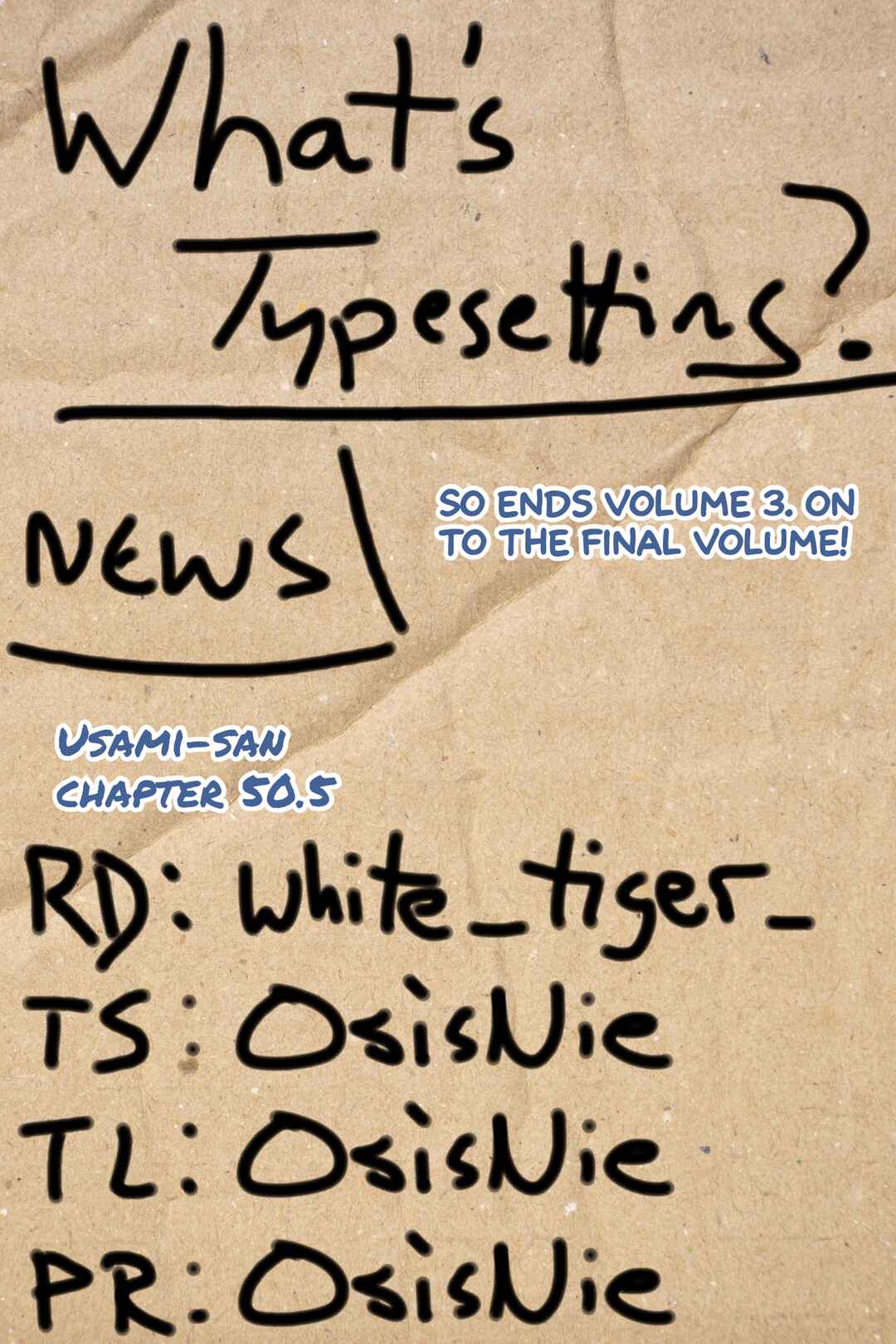 Page 14 Chapter 50.5 Usami-san wa Kamawaretai!