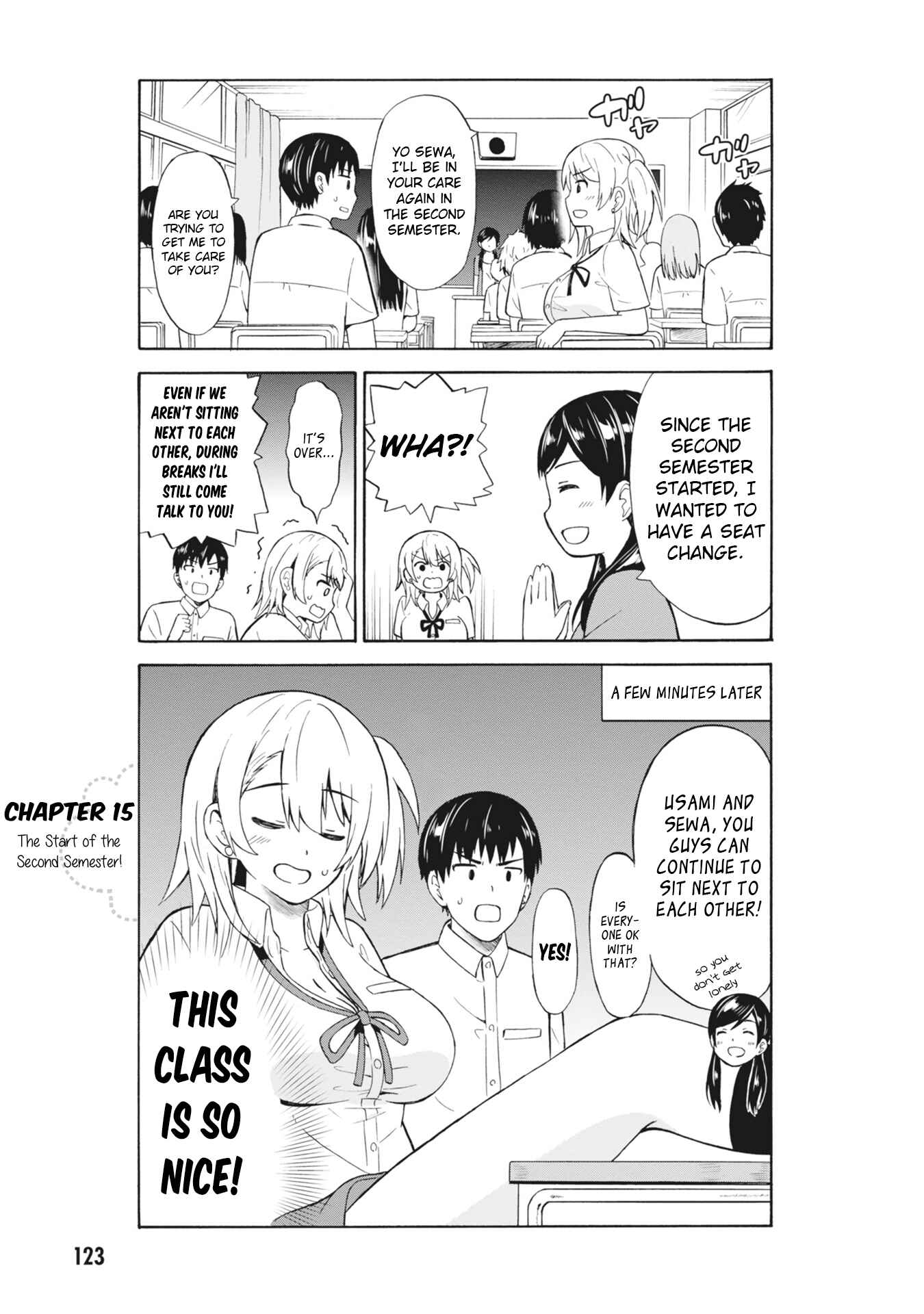 Page 1 Chapter 15 Usami-san wa Kamawaretai!