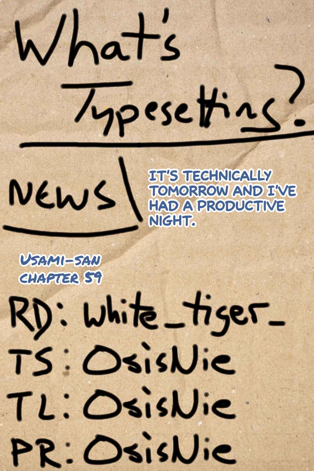 Page 10 Chapter 59 Usami-san wa Kamawaretai!