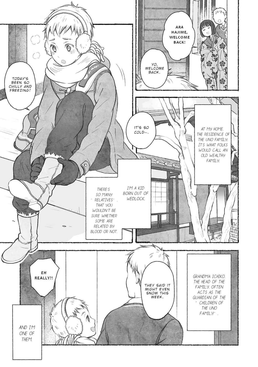 Page 4 Chapter 4 Uno-ke no Hitobito