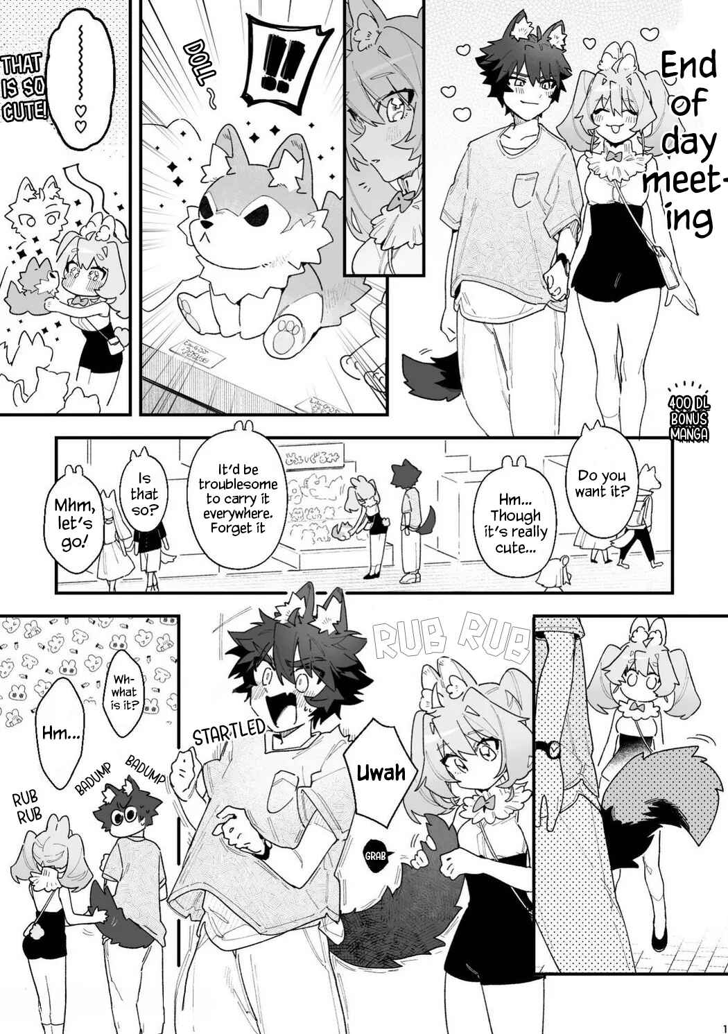Page 1 Chapter 2 Otoko ga Uke - Rabbit-chan X Wolf-kun