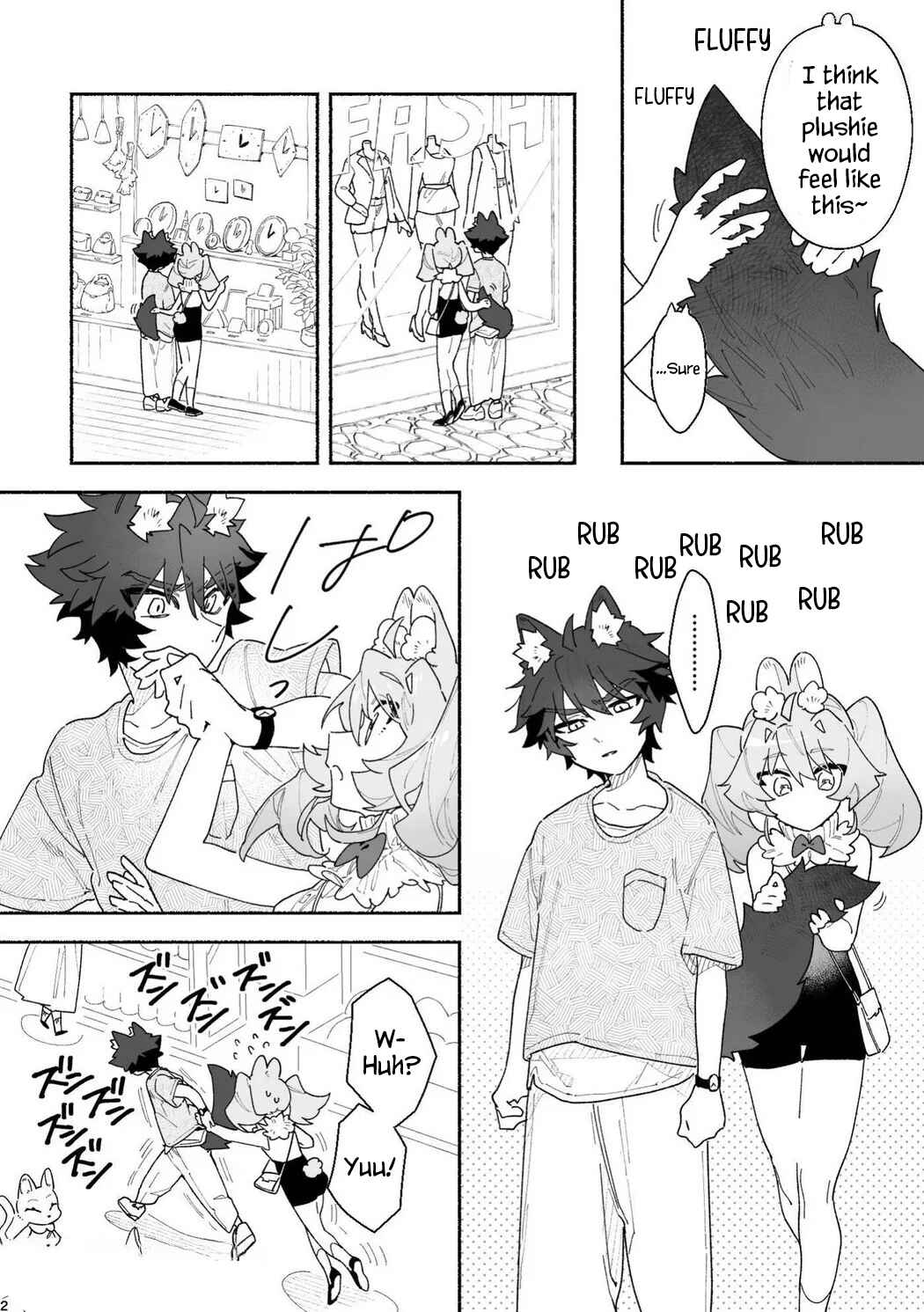 Page 2 Chapter 2 Otoko ga Uke - Rabbit-chan X Wolf-kun