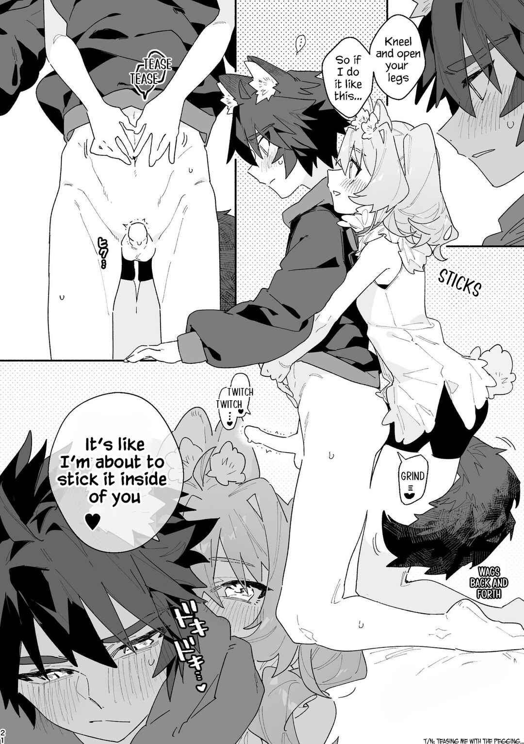 Page 19 Chapter Unknown_d900 Otoko ga Uke - Rabbit-chan X Wolf-kun