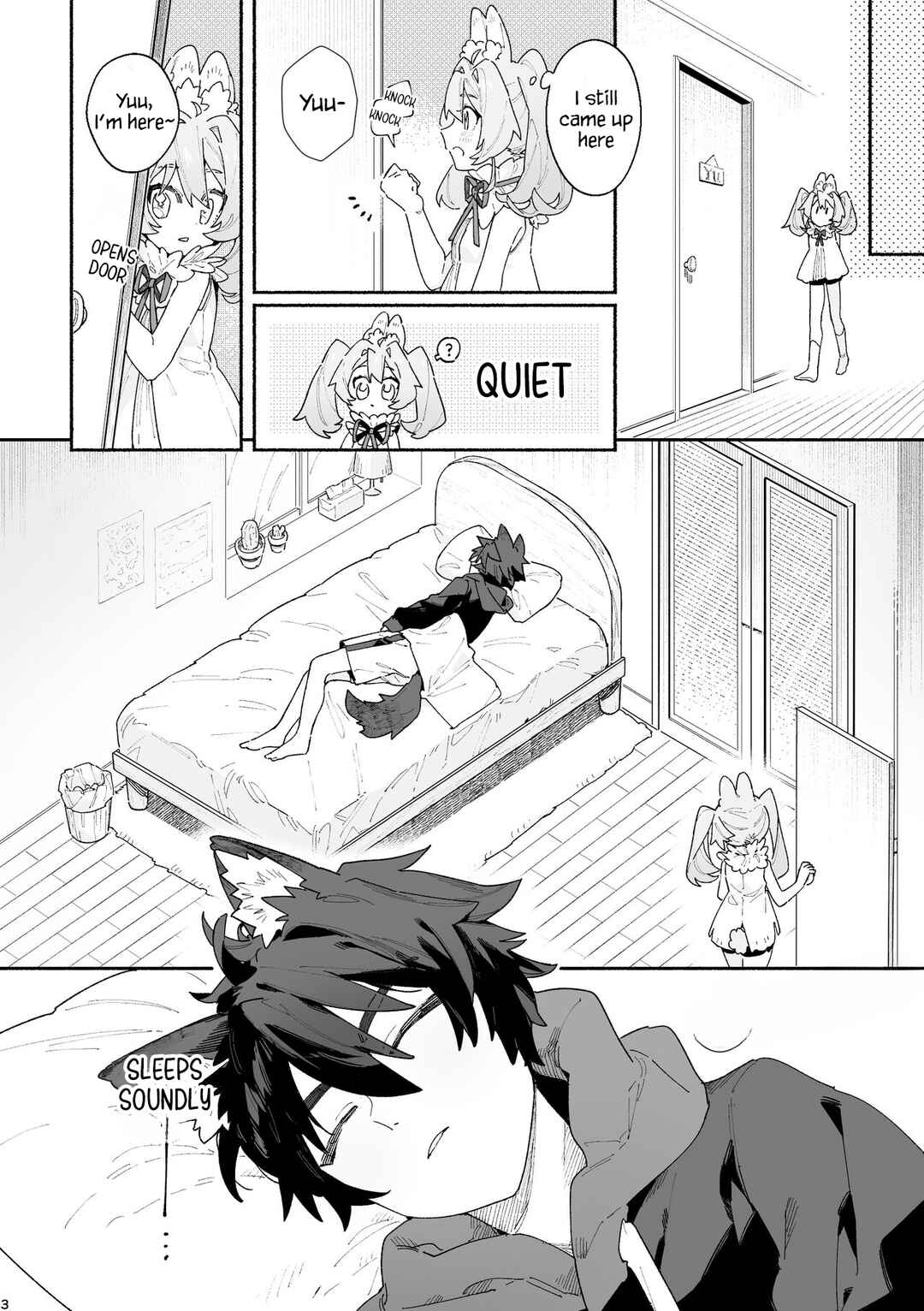 Page 2 Chapter Unknown_d900 Otoko ga Uke - Rabbit-chan X Wolf-kun