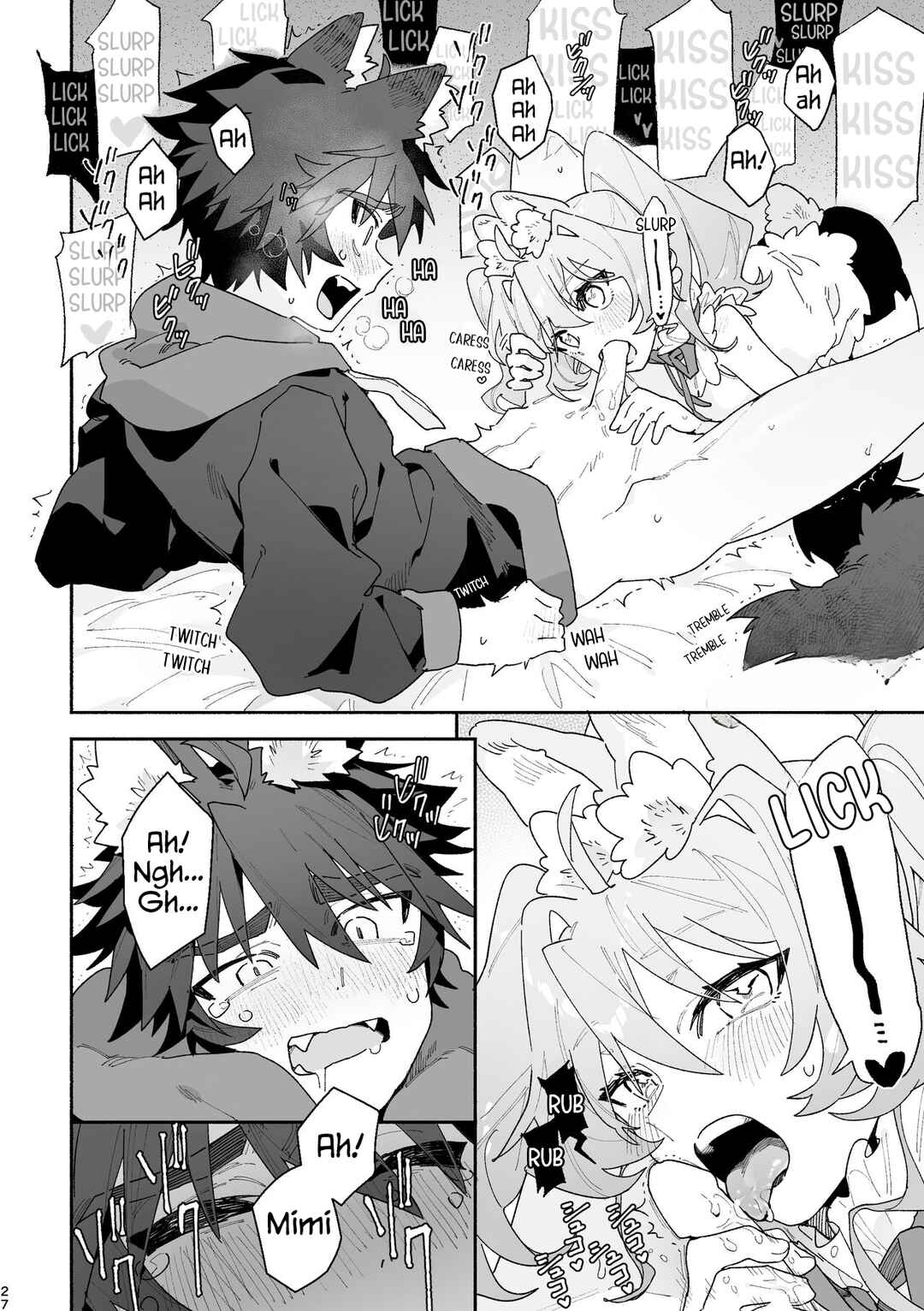 Page 25 Chapter Unknown_d900 Otoko ga Uke - Rabbit-chan X Wolf-kun