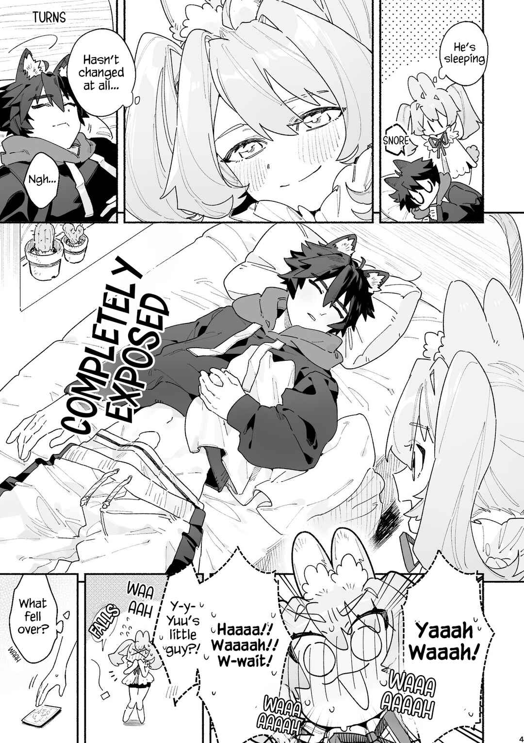 Page 3 Chapter Unknown_d900 Otoko ga Uke - Rabbit-chan X Wolf-kun