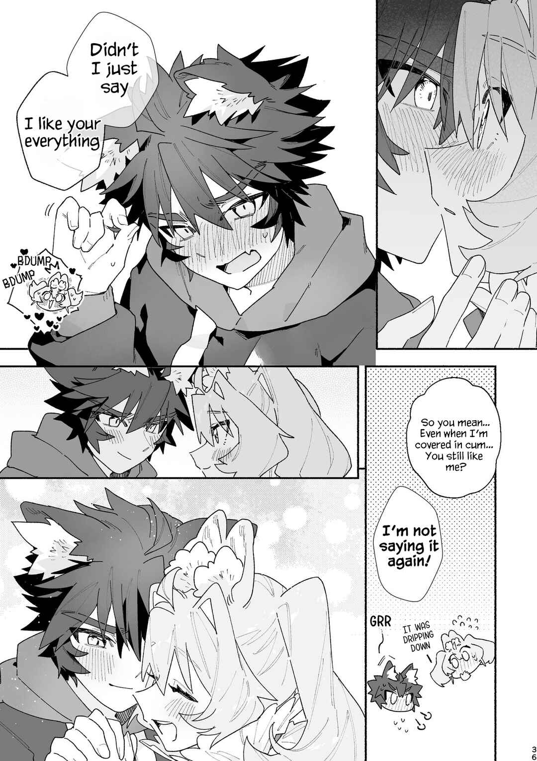 Page 34 Chapter Unknown_d900 Otoko ga Uke - Rabbit-chan X Wolf-kun