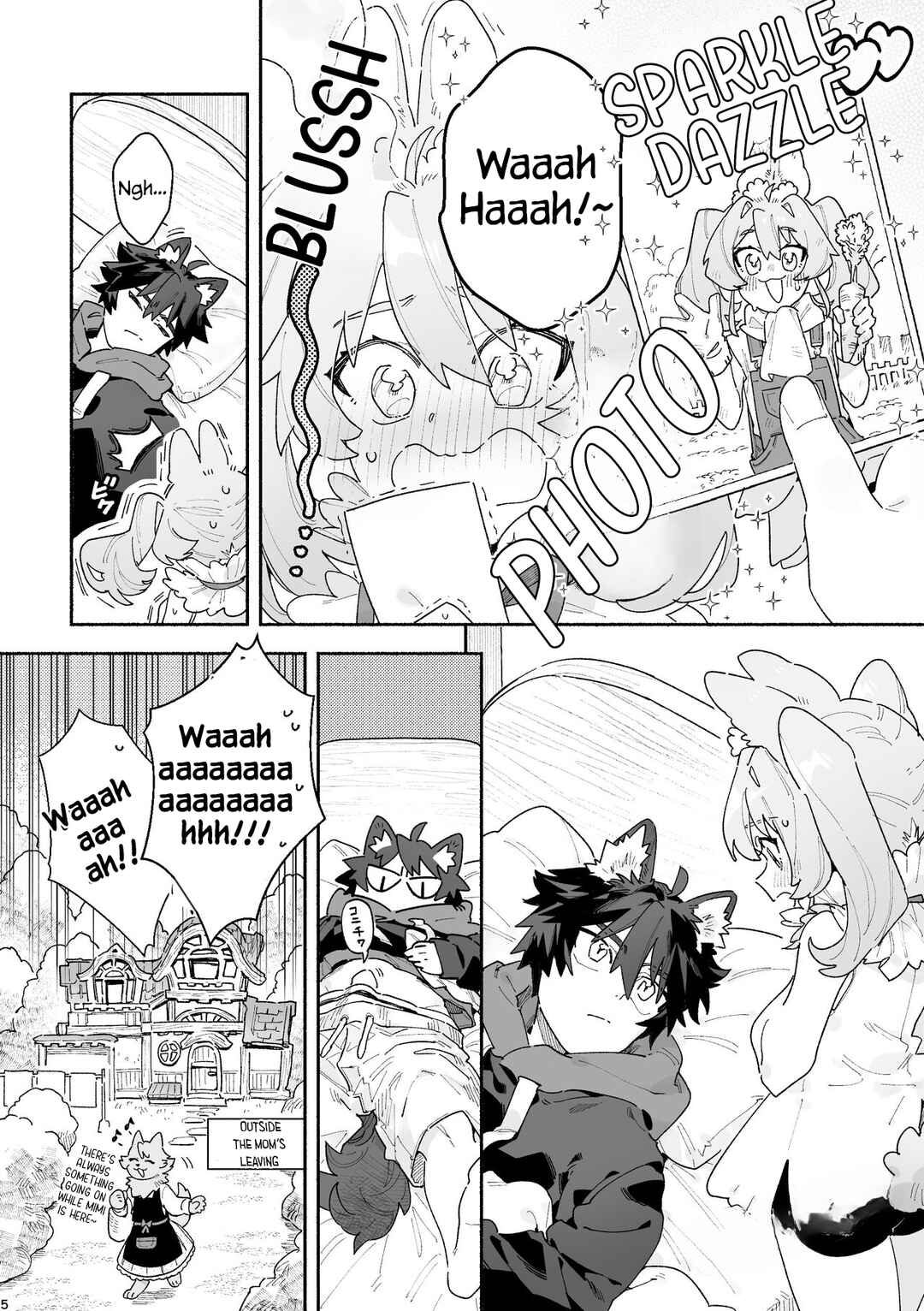 Page 4 Chapter Unknown_d900 Otoko ga Uke - Rabbit-chan X Wolf-kun