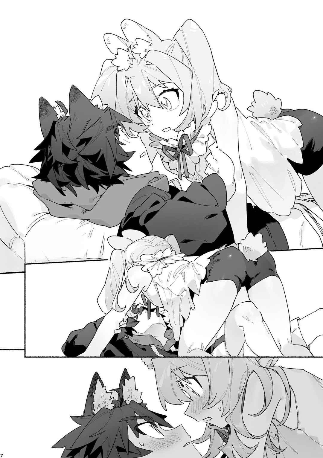 Page 6 Chapter Unknown_d900 Otoko ga Uke - Rabbit-chan X Wolf-kun