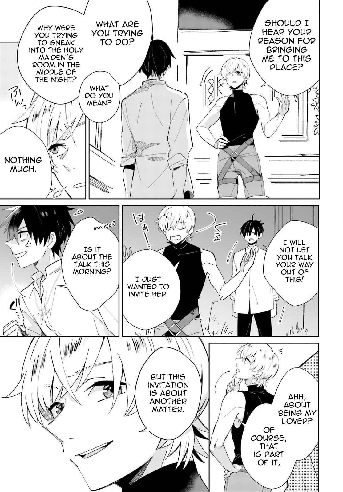 Page 19 Chapter 4 Seijo-sama wo Amayakashitai! Tadashi Yuusha, Omae wa Dame da