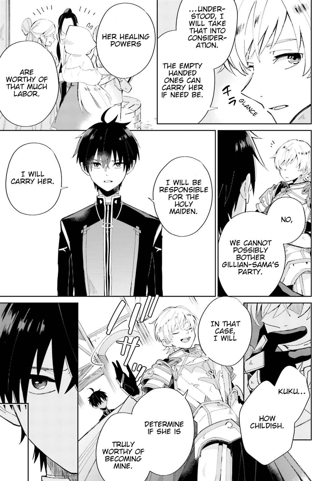 Page 9 Chapter 5 Seijo-sama wo Amayakashitai! Tadashi Yuusha, Omae wa Dame da