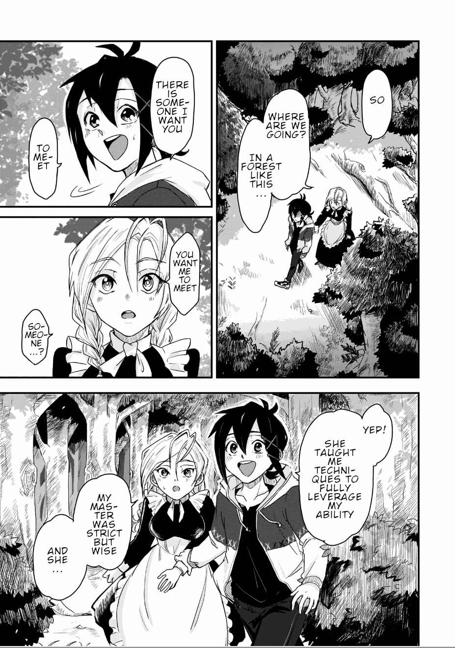 Page 3 Chapter 9 Zangyaku Sugiru Isekai demo Suzuki wa Kawaii