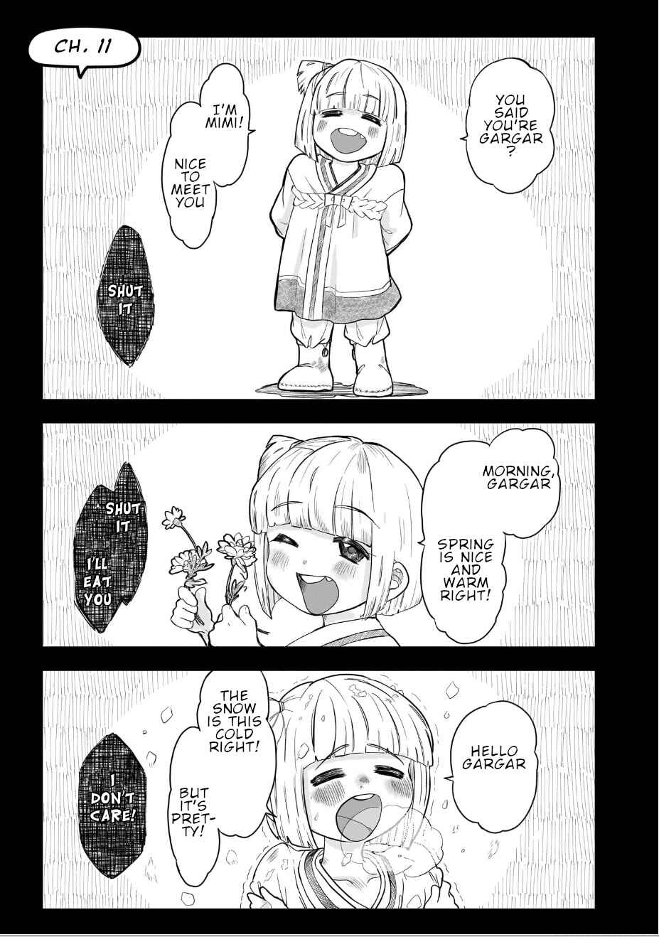 Page 1 Chapter 11 Zangyaku Sugiru Isekai demo Suzuki wa Kawaii