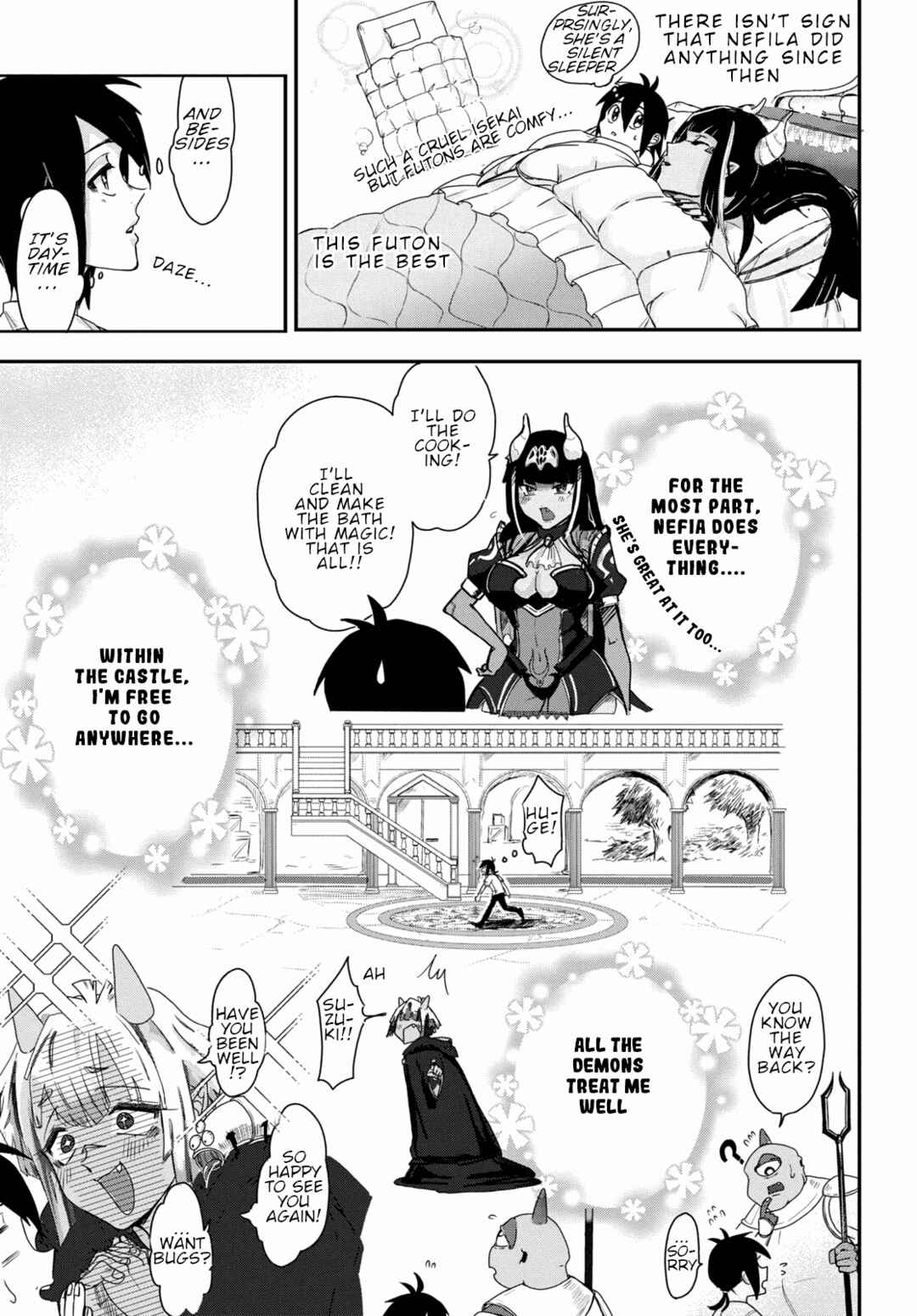 Page 19 Chapter 4 Zangyaku Sugiru Isekai demo Suzuki wa Kawaii