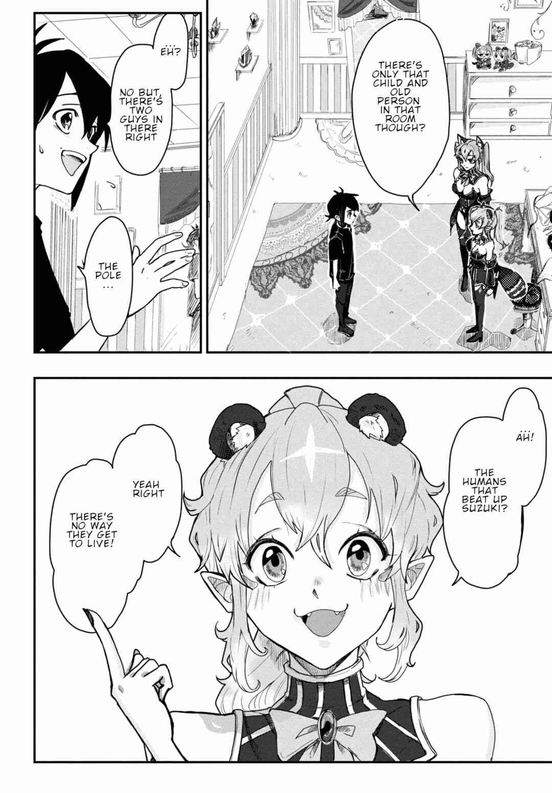 Page 24 Chapter 4 Zangyaku Sugiru Isekai demo Suzuki wa Kawaii