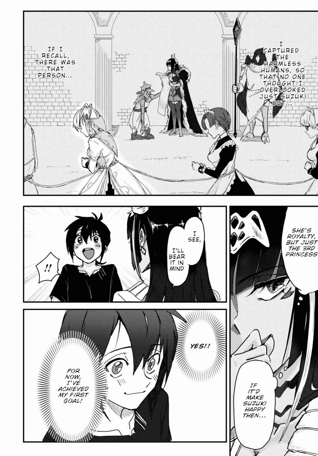 Page 6 Chapter 4 Zangyaku Sugiru Isekai demo Suzuki wa Kawaii