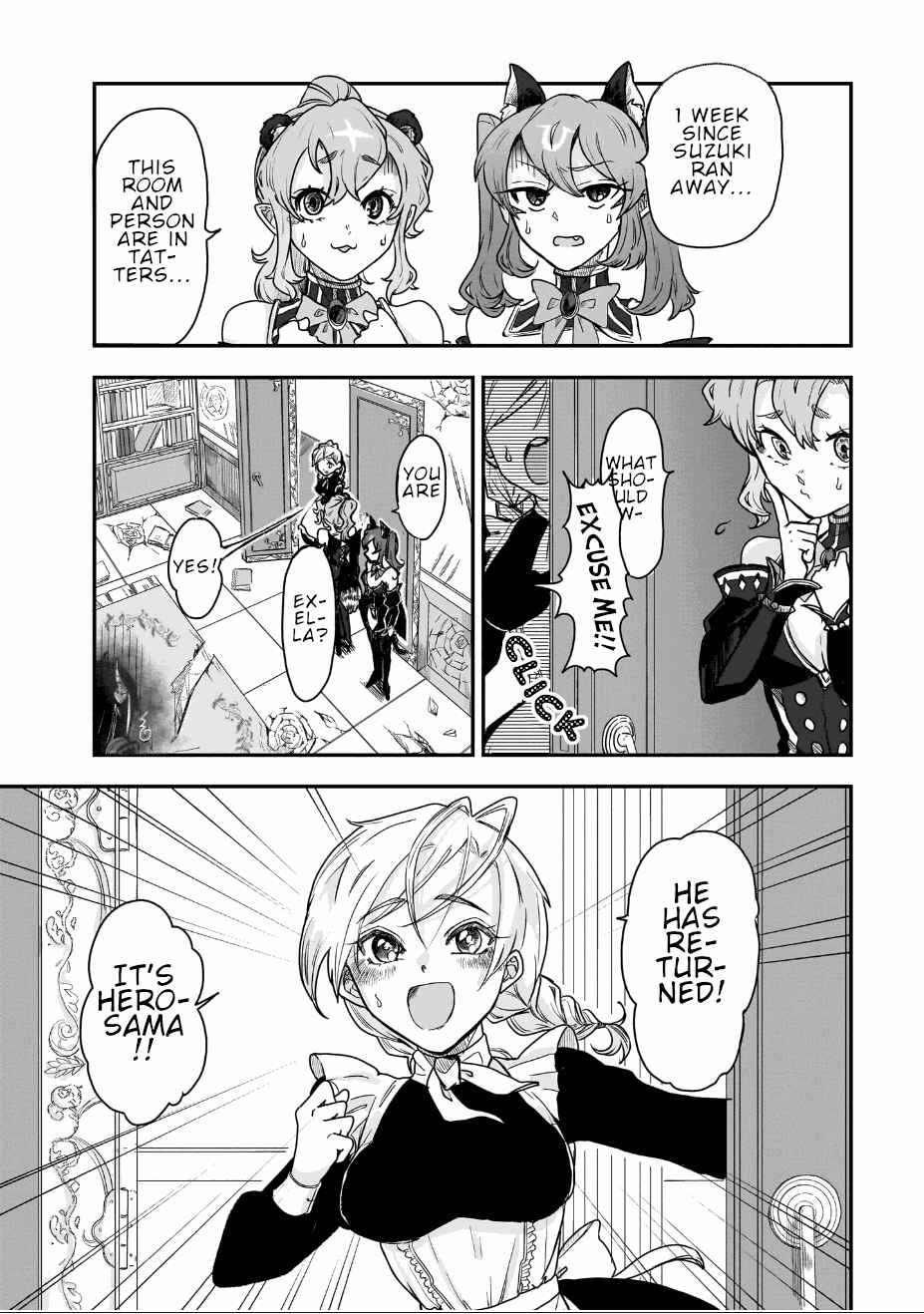 Page 3 Chapter 8 Zangyaku Sugiru Isekai demo Suzuki wa Kawaii