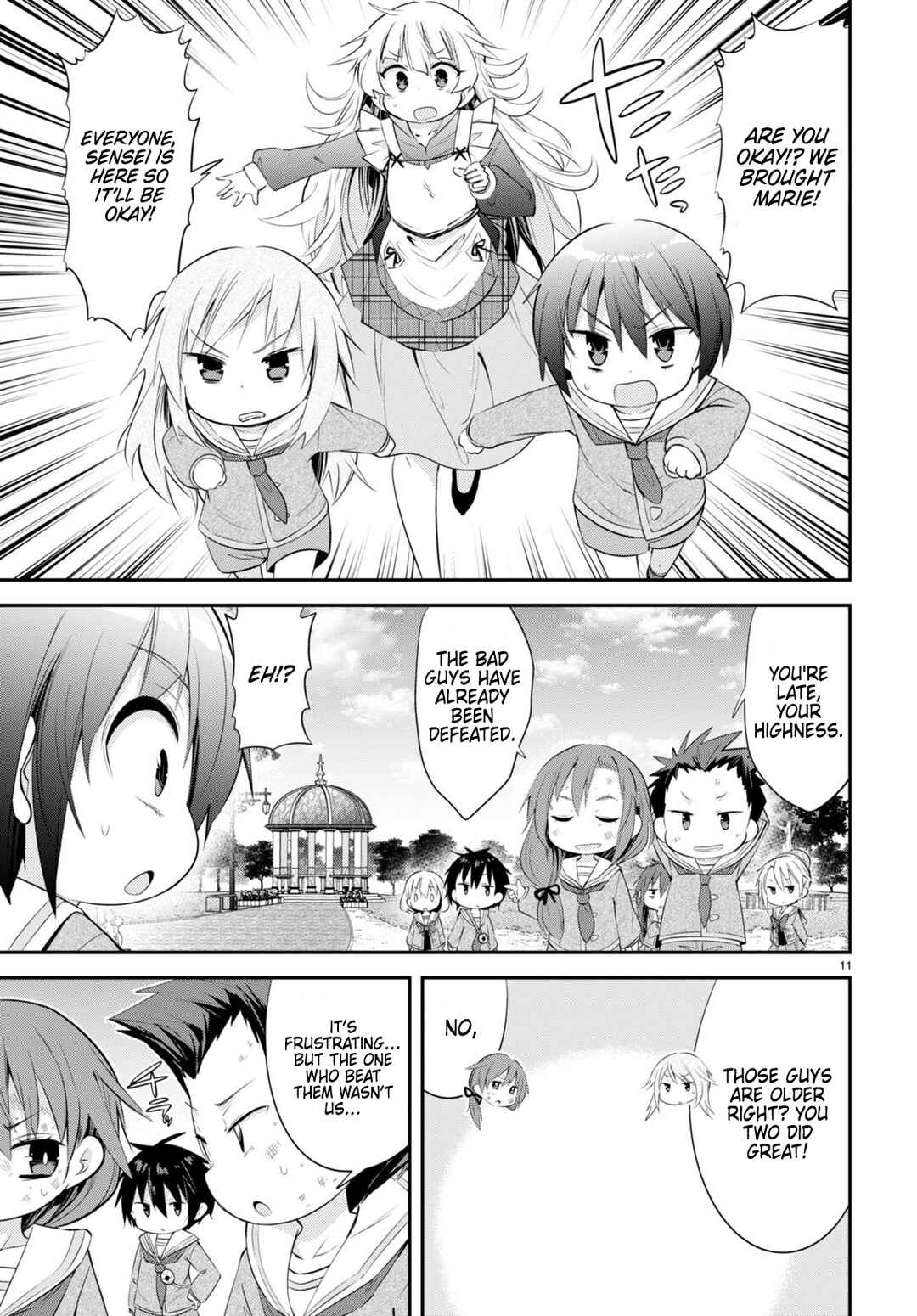 Page 13 Chapter 14 Otome Game Youchien wa Mobu ni Kibishii Youchiendesu