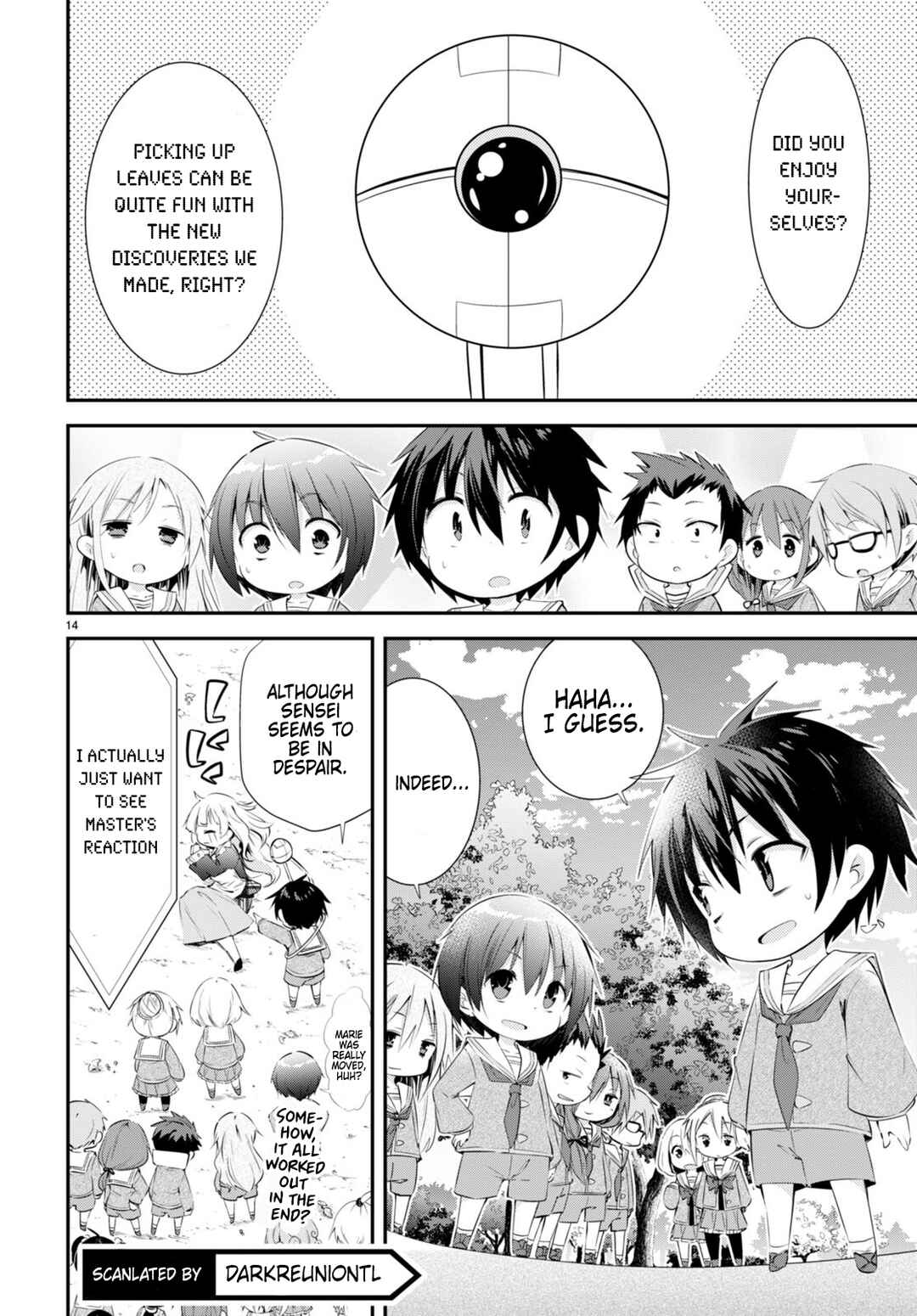 Page 14 Chapter 10 Otome Game Youchien wa Mobu ni Kibishii Youchiendesu