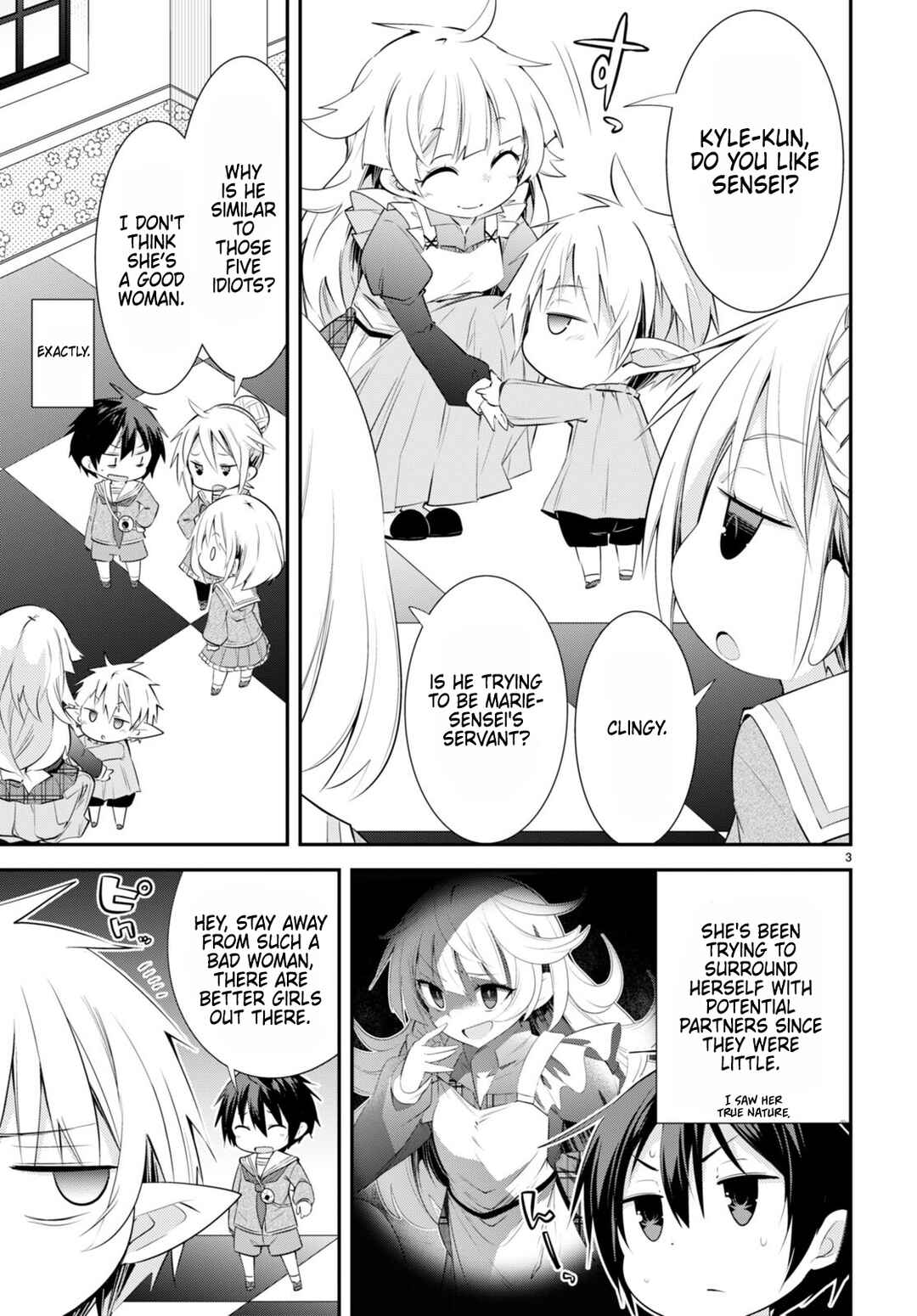 Page 3 Chapter 15 Otome Game Youchien wa Mobu ni Kibishii Youchiendesu