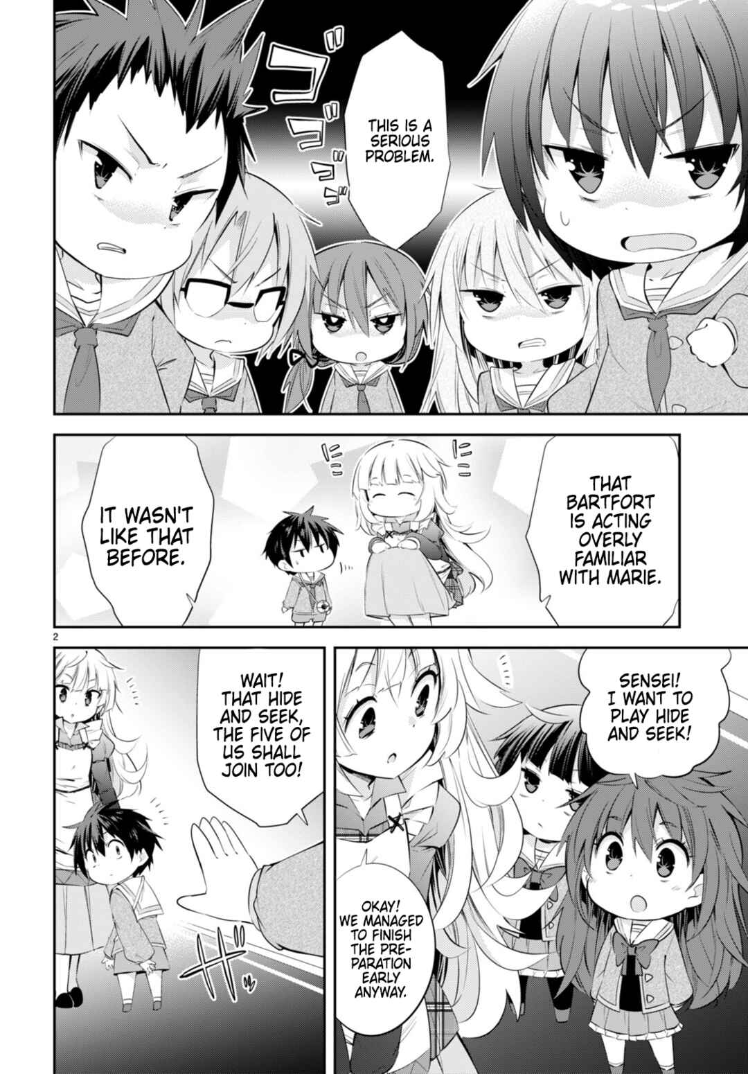 Page 2 Chapter 23 Otome Game Youchien wa Mobu ni Kibishii Youchiendesu