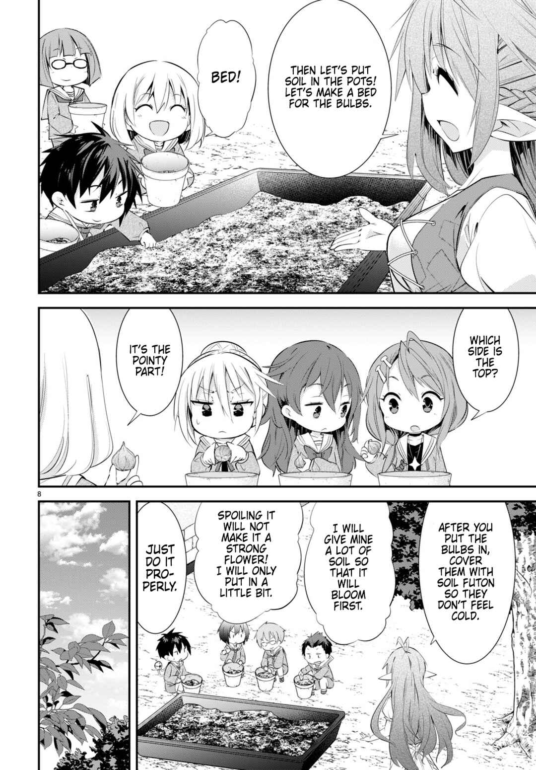 Page 8 Chapter 16 Otome Game Youchien wa Mobu ni Kibishii Youchiendesu