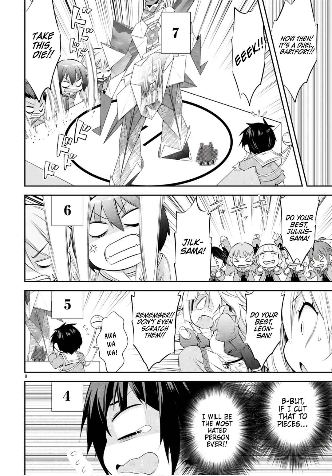 Page 8 Chapter 25 Otome Game Youchien wa Mobu ni Kibishii Youchiendesu